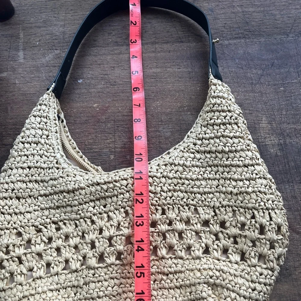 H&M Tan Woven Bag - Picture 9 of 10